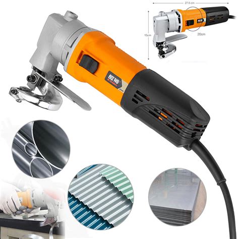 electric sheet metal cutting tools|electric rotary sheet metal cutter.